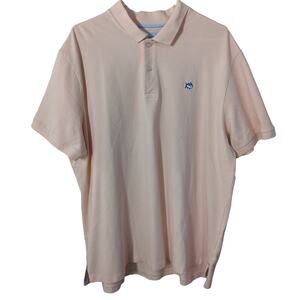 Southern Tide Pink The Skipjack Polo XXL Golf 2XL